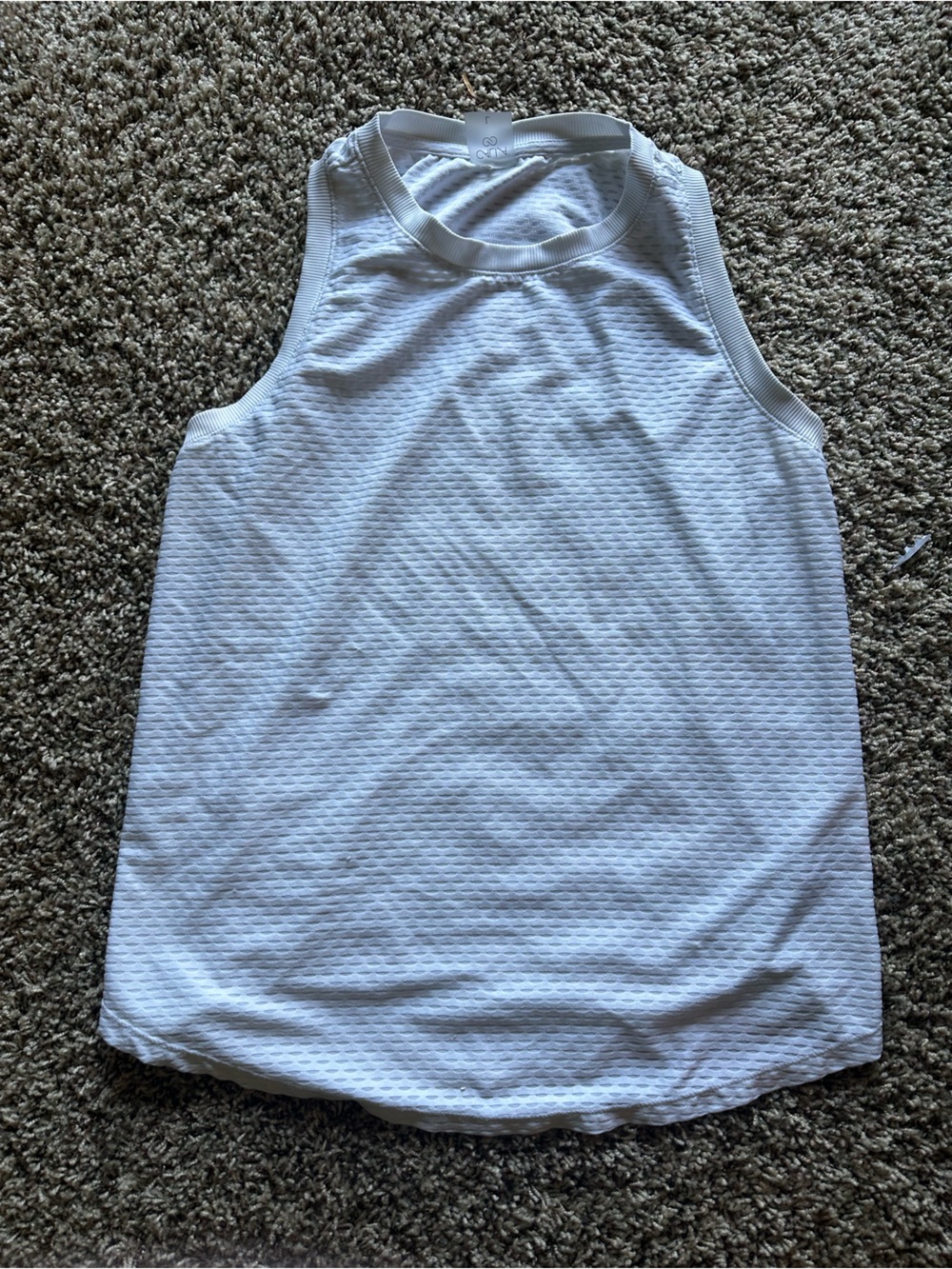 Calia Women activewear tank top. Like new White Sleeveless. Size large